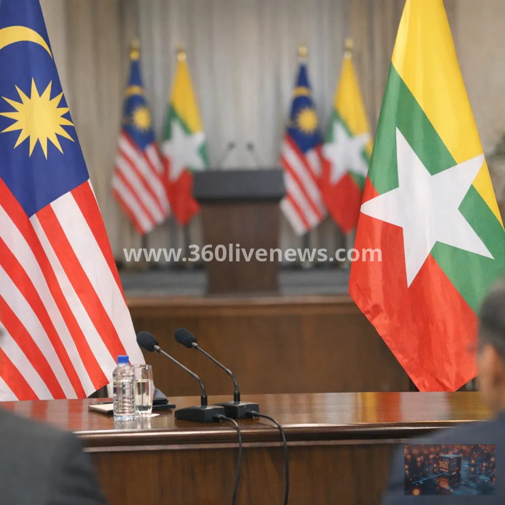 Malaysia says 10,000 repatriated to Myanmar ahead of Min Aung Hlaing visit