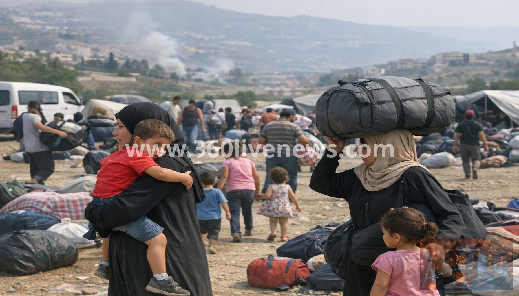Mass Displacement in Lebanon Amid Renewed Israel-Hezbollah Clashes
