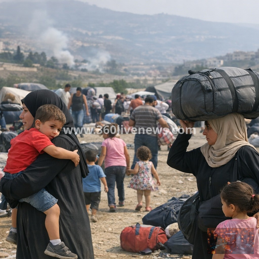 Mass Displacement in Lebanon Amid Renewed Israel-Hezbollah Clashes