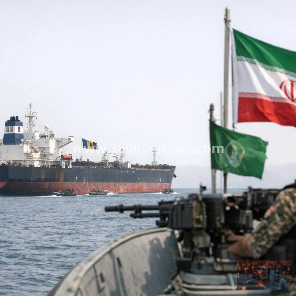 Iran says it seized Barbados-flagged tanker Ocean Koi in Gulf of Oman