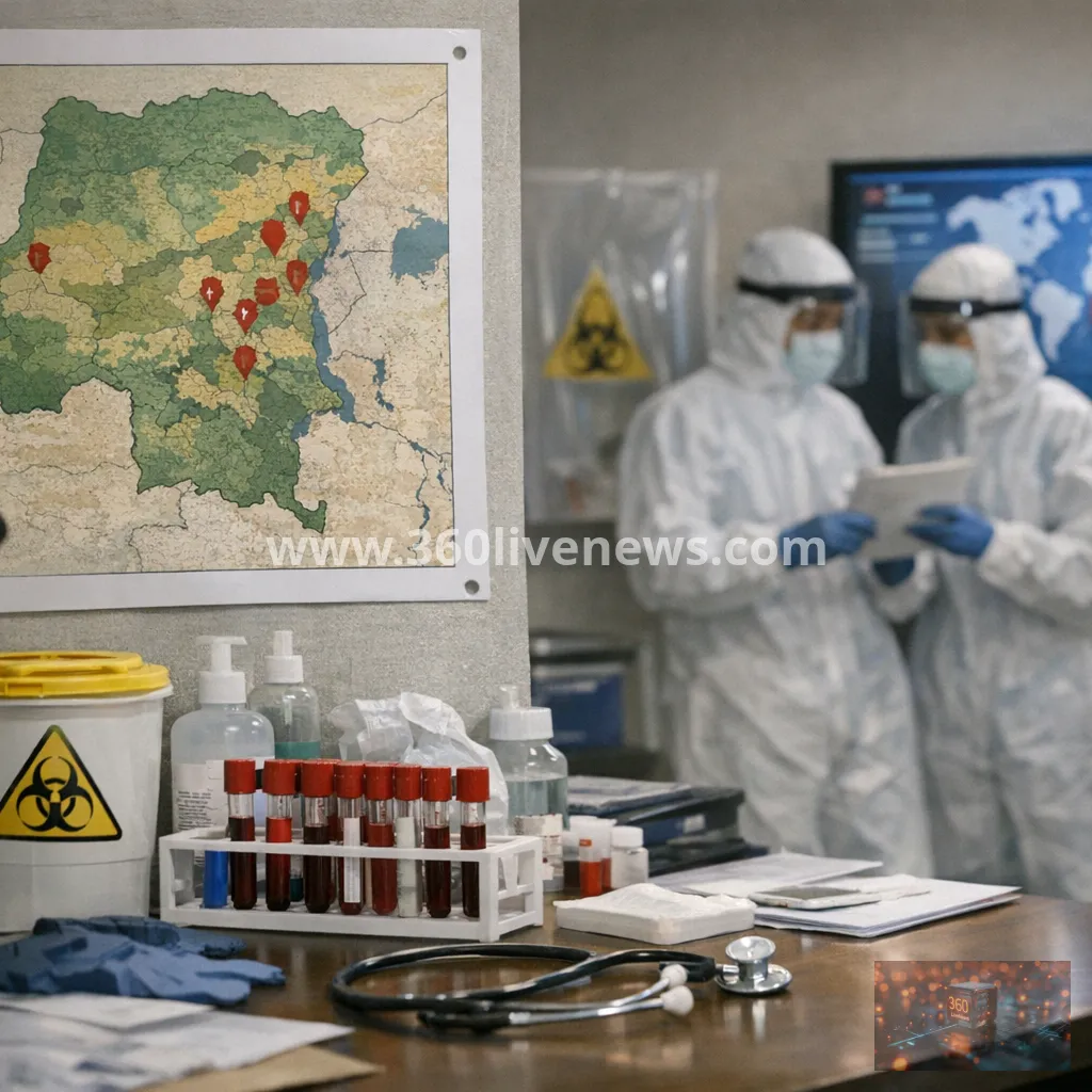 DR Congo Ebola outbreak passes 7,000 cases as South-Ubangi confirms new spread