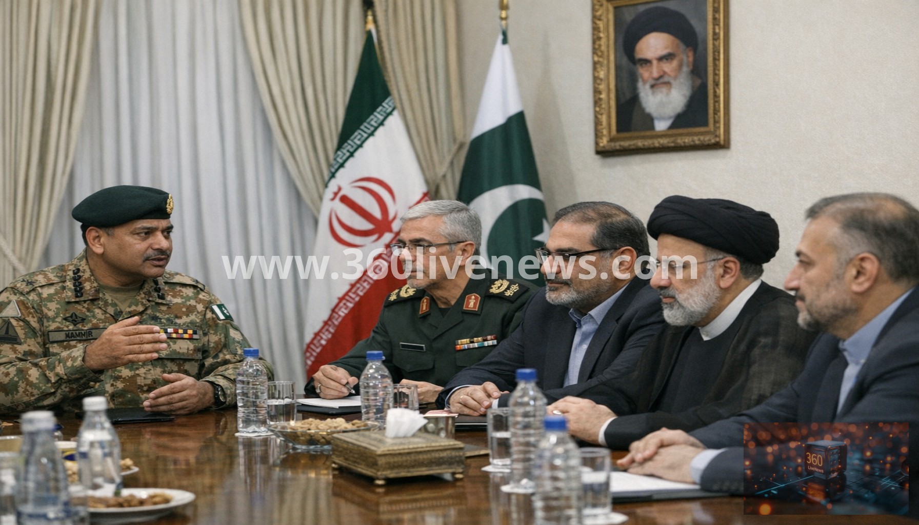 Pakistani Army Chief Visits Tehran to Advance US-Iran Peace Talks