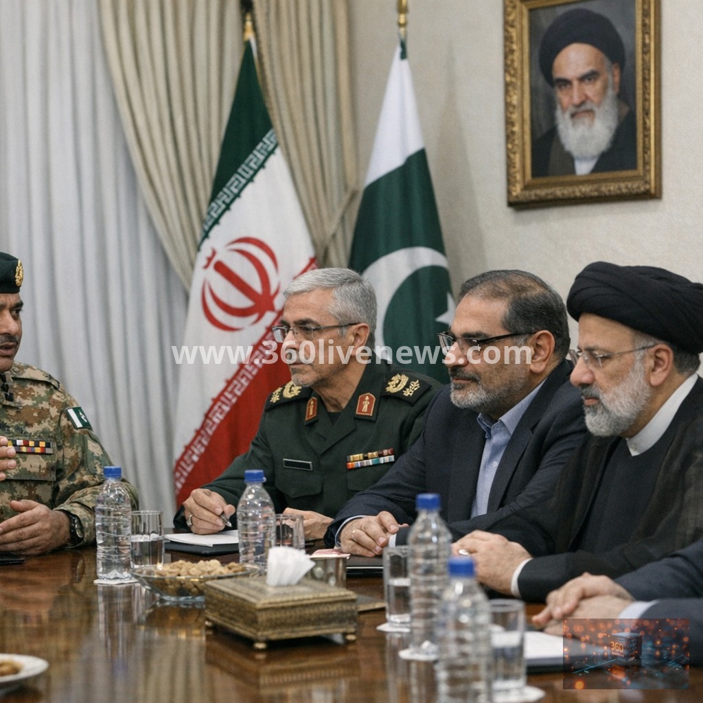 Pakistani Army Chief Visits Tehran to Advance US-Iran Peace Talks