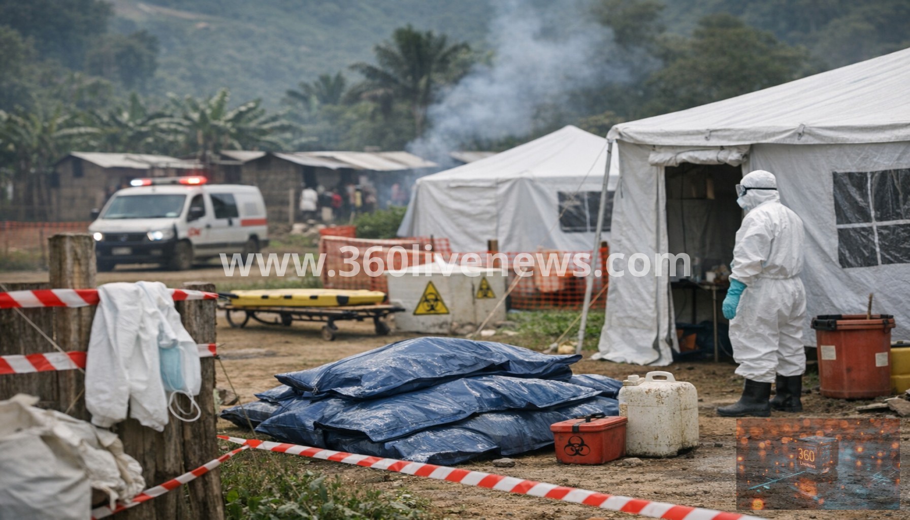 Rare Bundibugyo Ebola outbreak escalates in DR Congo as health workers die