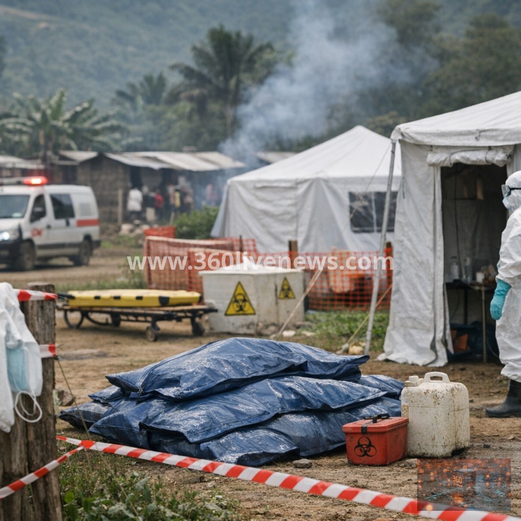 Rare Bundibugyo Ebola outbreak escalates in DR Congo as health workers die