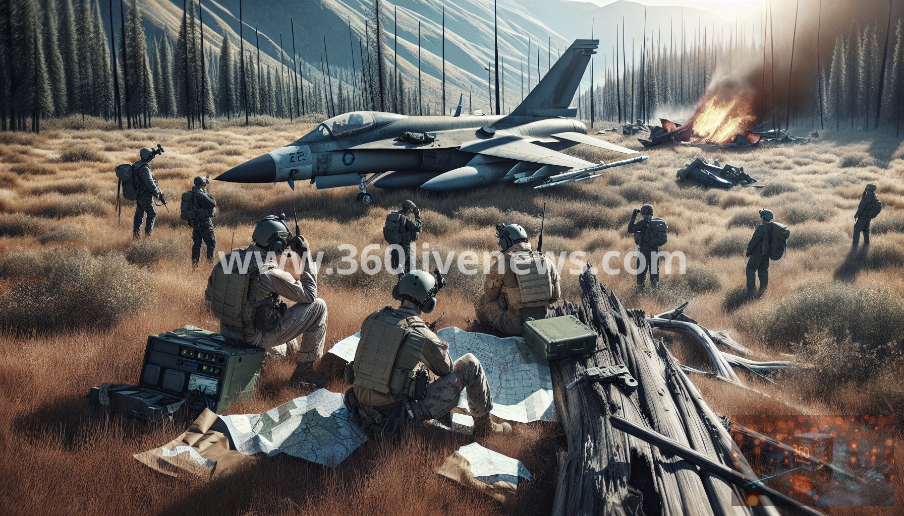 Search for missing crew member from downed F-15 fighter jet enters second day amid escalating Iran-Israel conflict