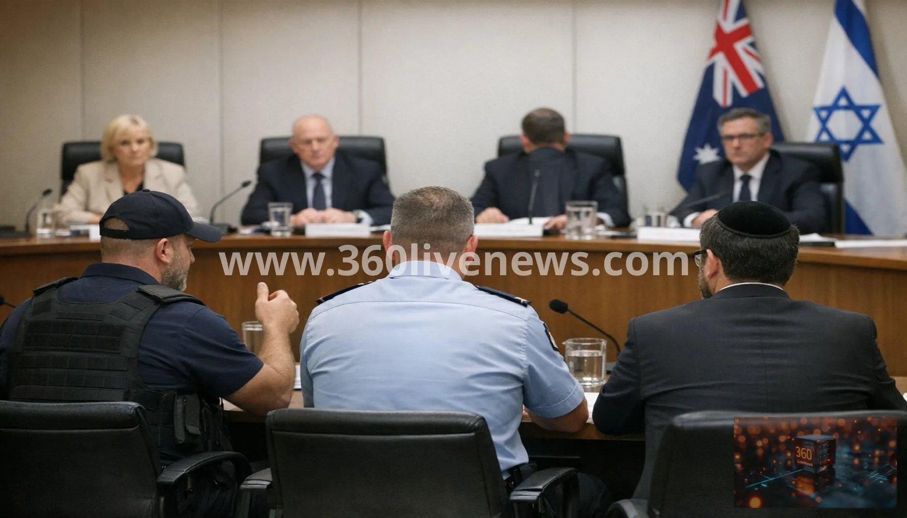 Inquiry hears support for arming security guards at Jewish events in Sydney