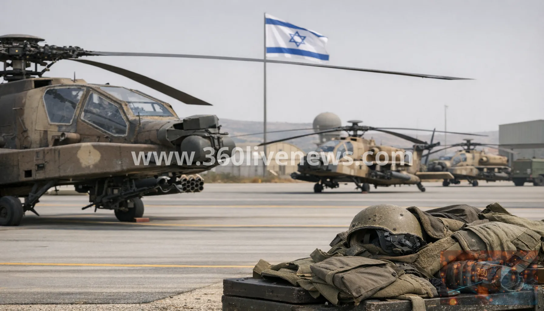 Israeli media report army shortages and failed Apache helicopter purchase amid budget pressure