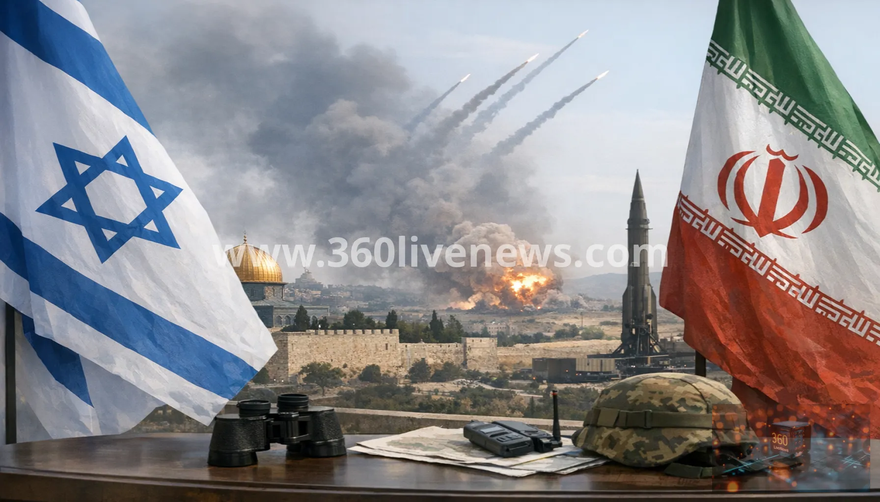 Israel and Iran exchange fresh threats and missile strikes amid renewed escalation