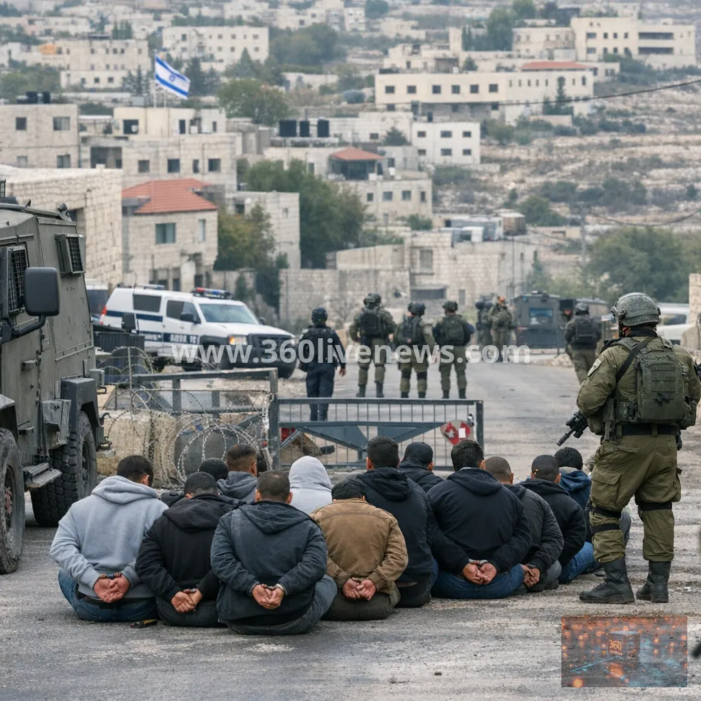 Israeli raid in Biddu leaves at least 53 Palestinians detained as town is locked down