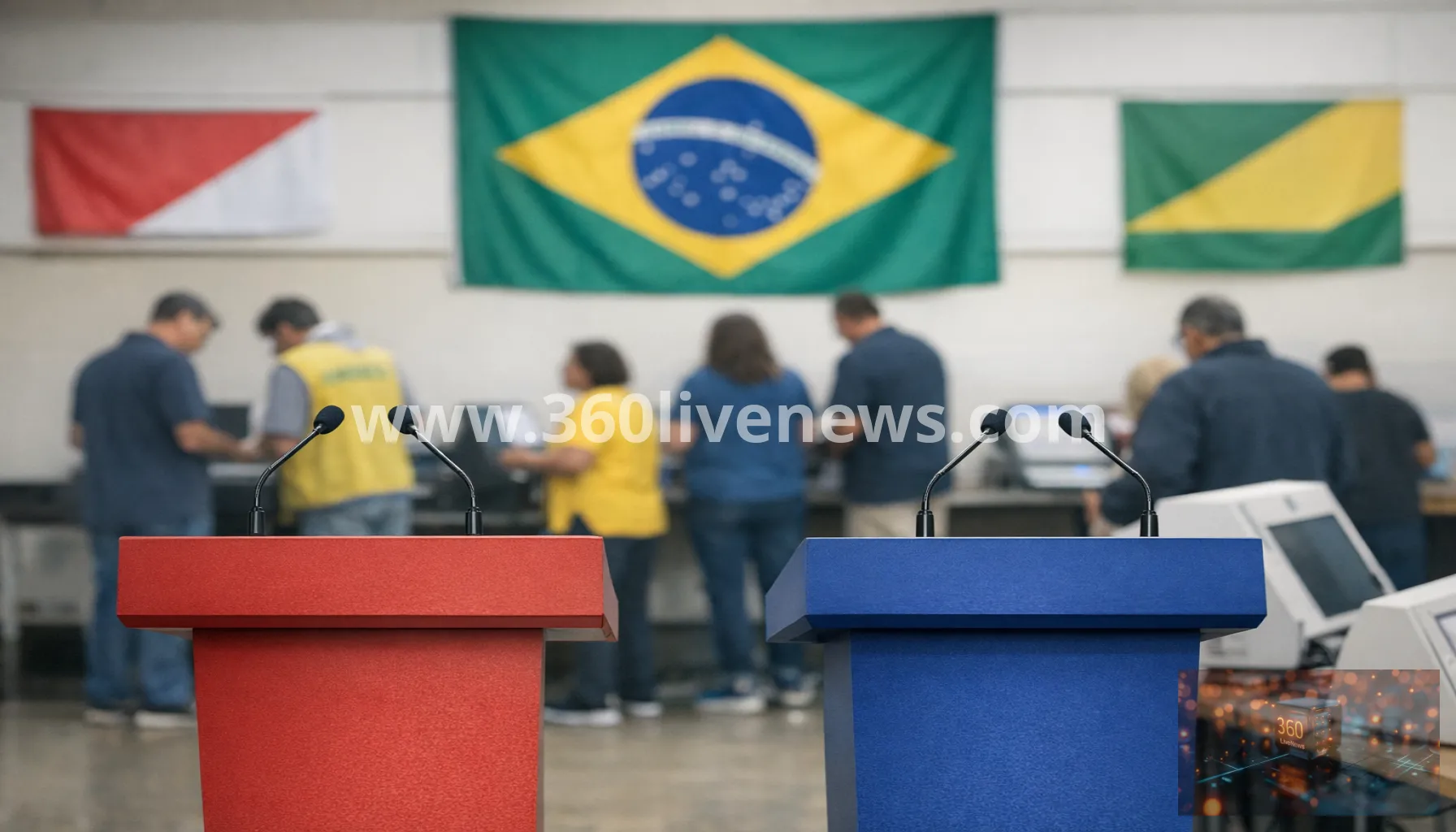 Brazil votes in deeply polarised election as Lula and Flavio Bolsonaro face tight race