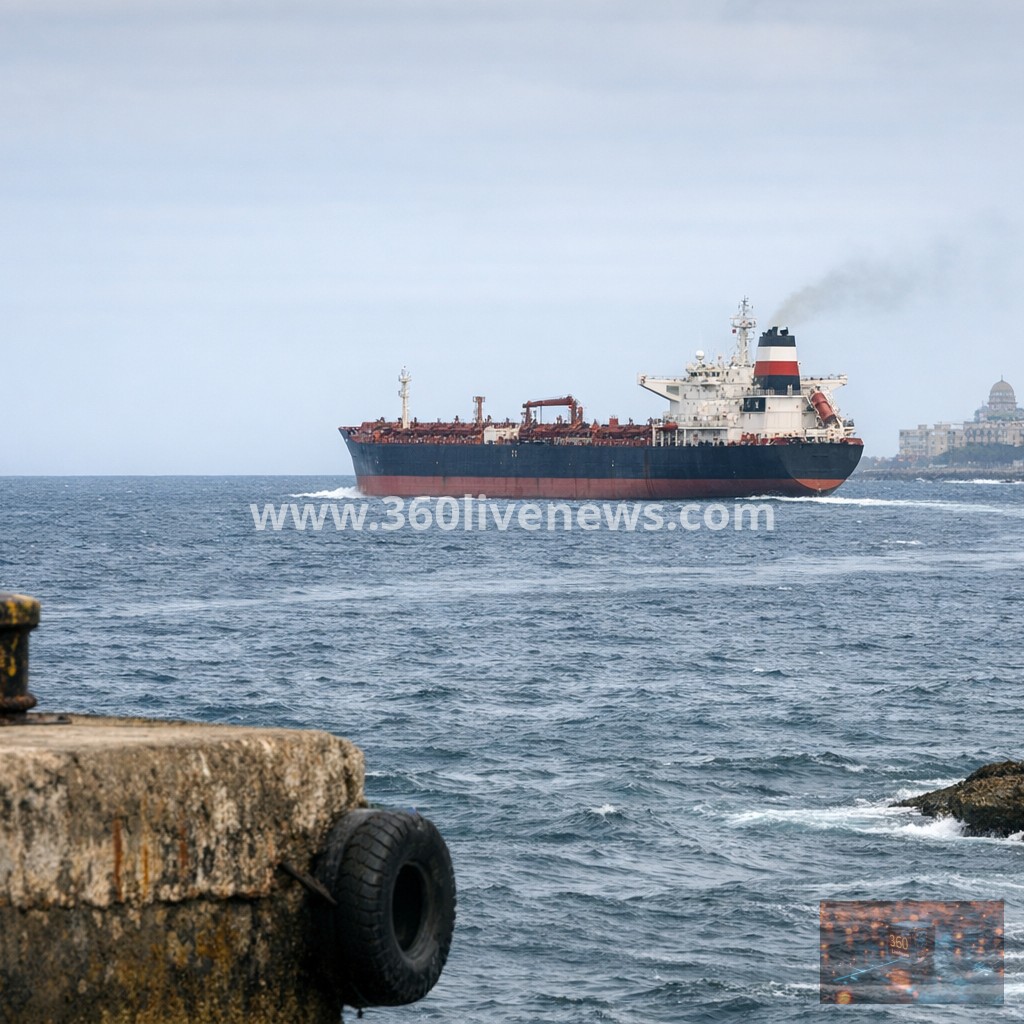 Russian tanker changes course, depriving Cuba of expected fuel shipment