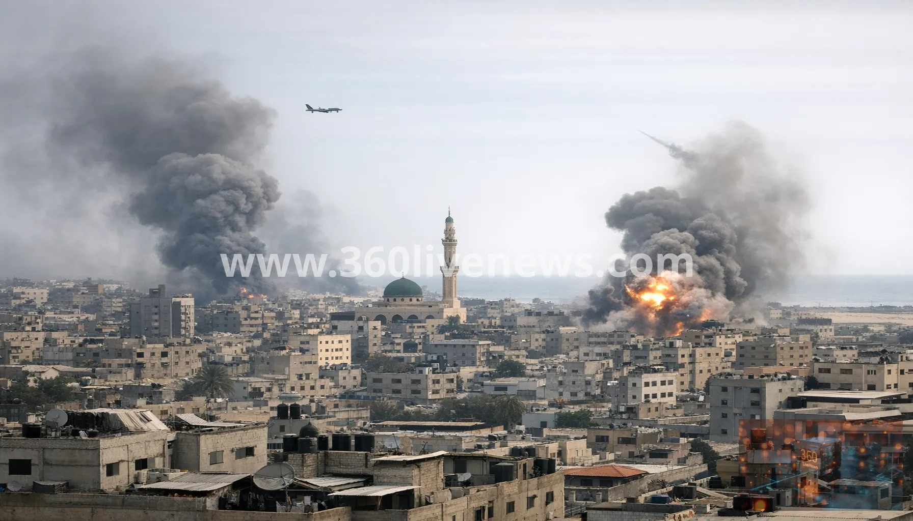 Israeli strikes kill at least 3 in Gaza amid ceasefire tensions and removal plan