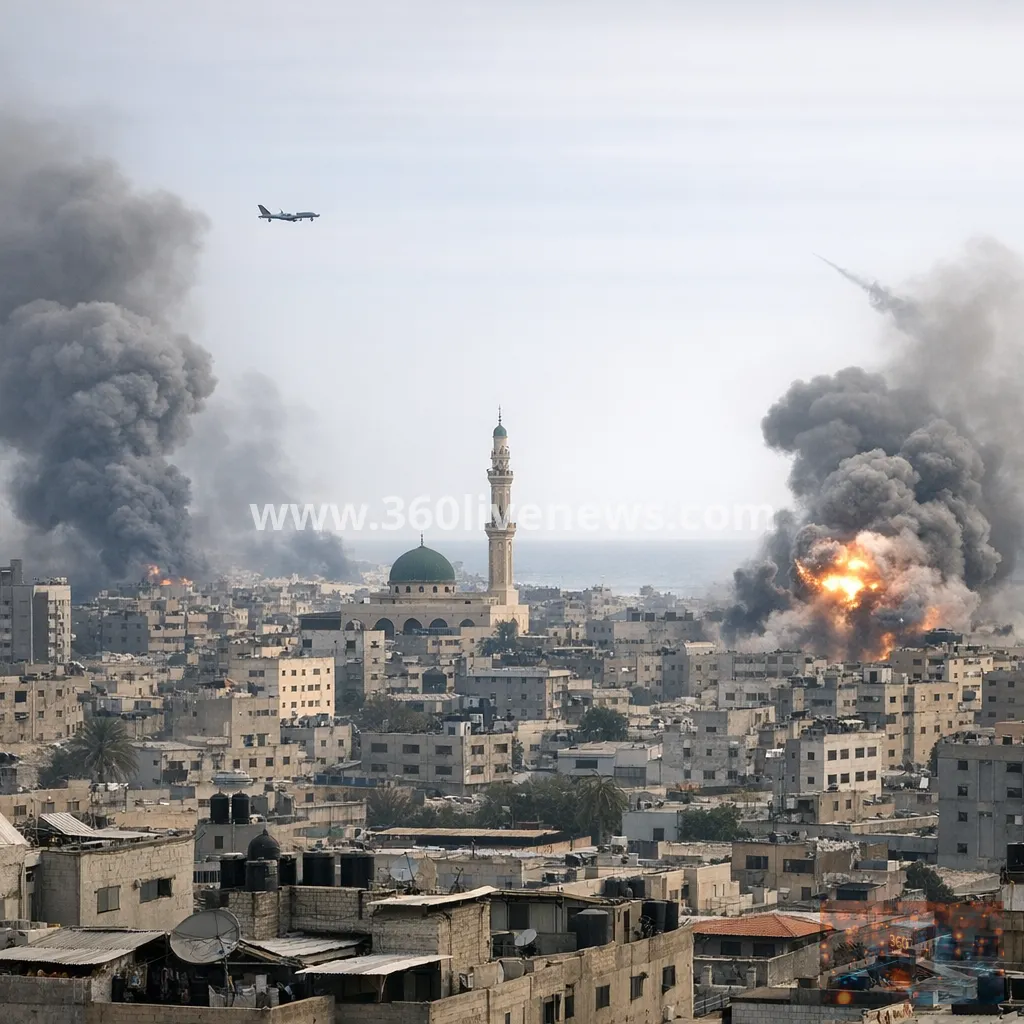 Israeli strikes kill at least 3 in Gaza amid ceasefire tensions and removal plan