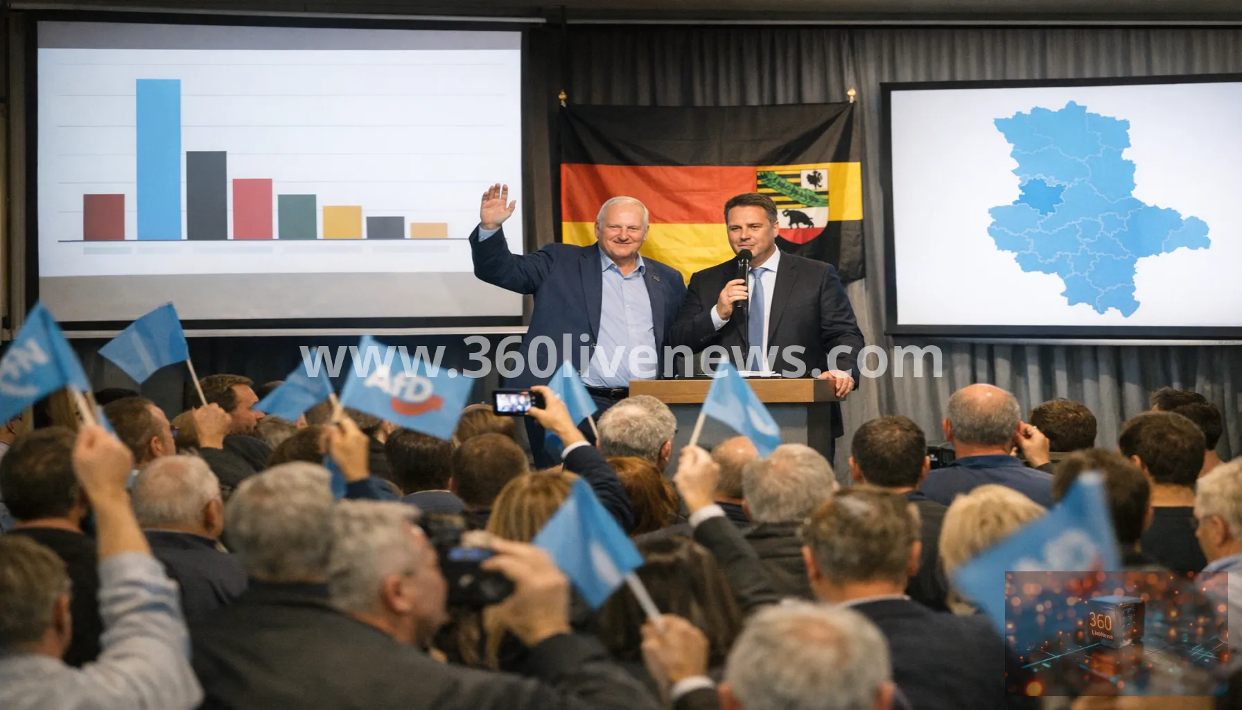 AfD surges toward breakthrough in Saxony-Anhalt election