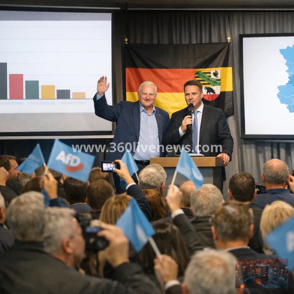AfD surges toward breakthrough in Saxony-Anhalt election