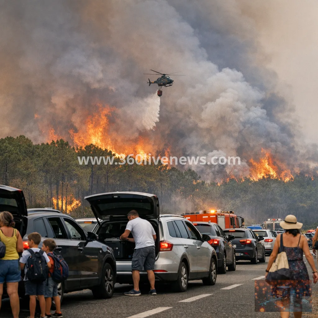 France and Spain brace for worsening wildfires as new heatwave hits
