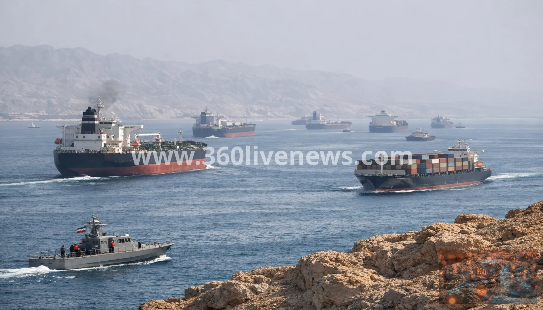 Strait of Hormuz traffic surges to highest level since war began