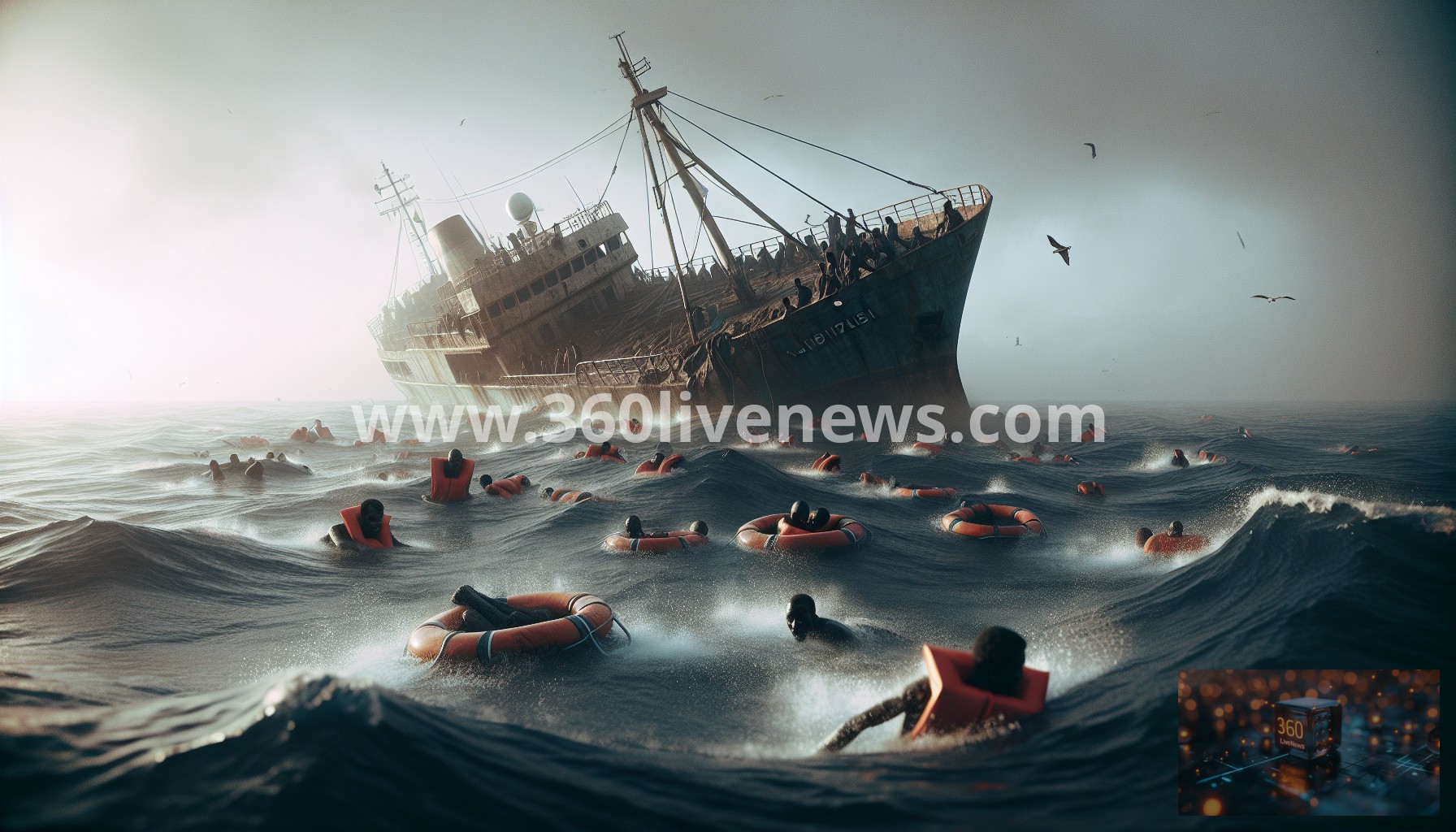 Boat carrying over 300 migrants sinks off Djibouti coast, resulting in nine confirmed deaths and 45 missing