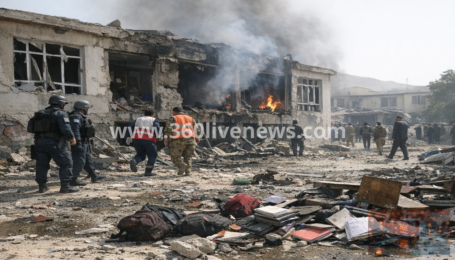 Explosion reported at school in Kabul's Dasht-e-Barchi district