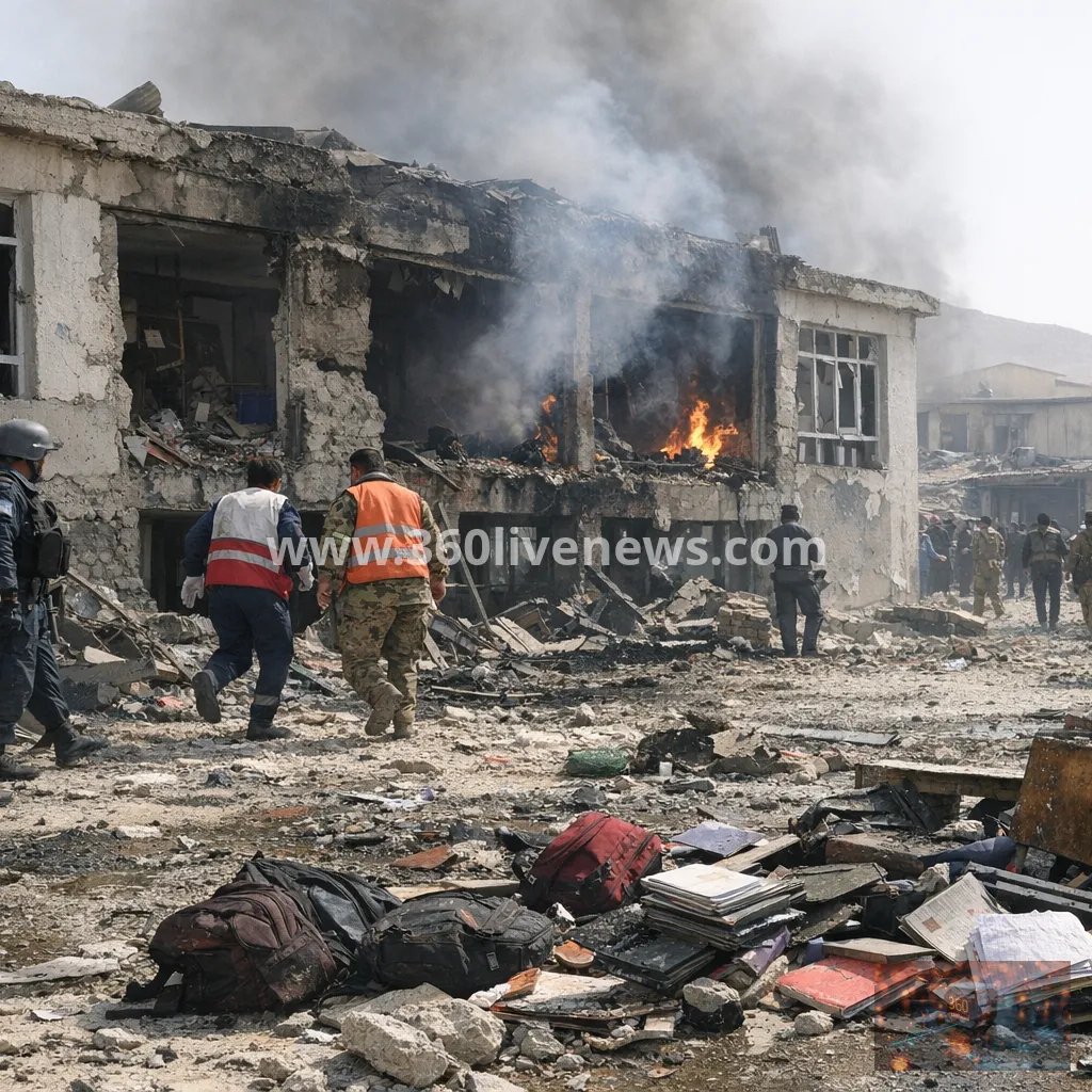 Explosion reported at school in Kabul's Dasht-e-Barchi district