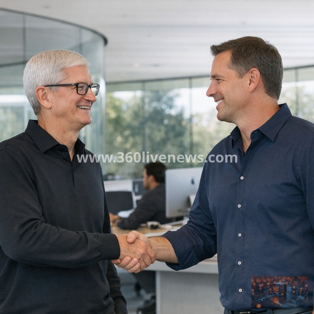 Apple CEO Tim Cook to Step Down, John Ternus Named Successor