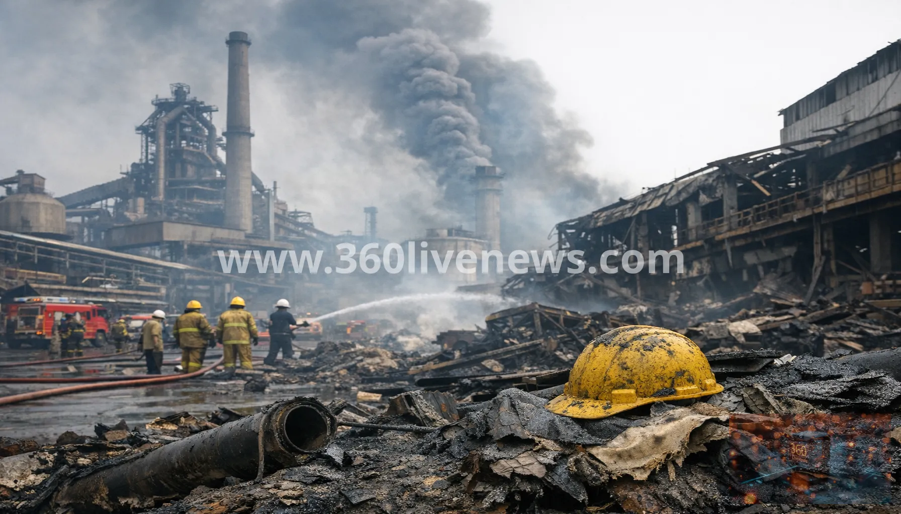 India: Preliminary probe says trapped gases caused deadly blast at Visakhapatnam Steel Plant