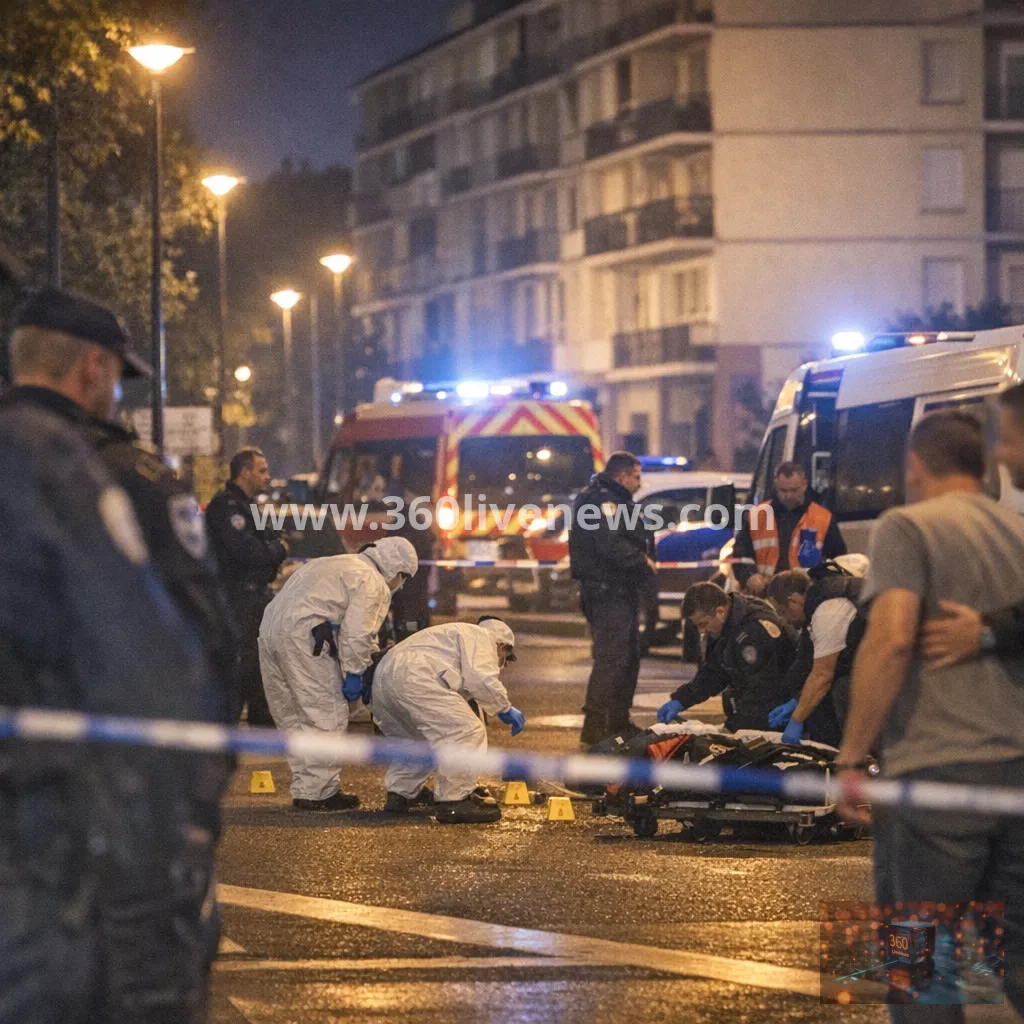 One dead and four injured after gunman opens fire in Paris suburb