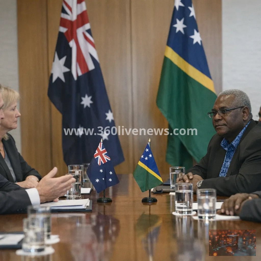 Solomon Islands opens treaty talks with Australia and reviews China security pact