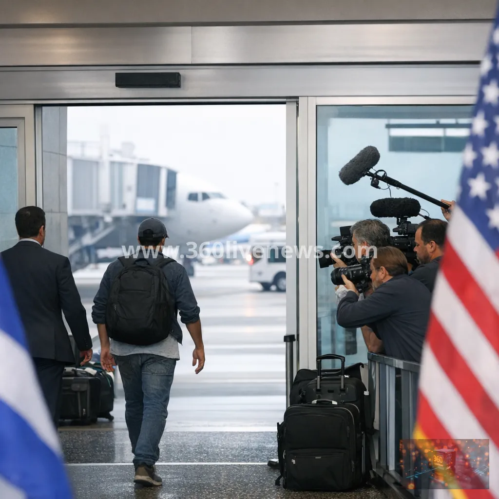 Cuban artist Luis Manuel Otero Alcantara arrives in US exile, Rubio says