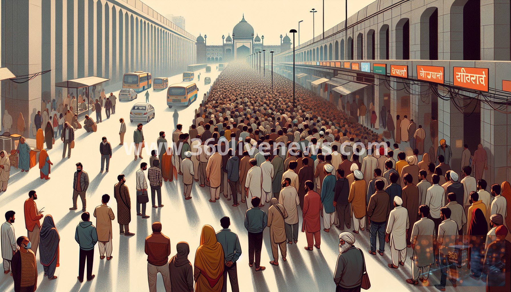 Widespread Queues for Cooking Gas Emerge in Delhi Amid Middle East Conflicts and Rising Black Market Prices