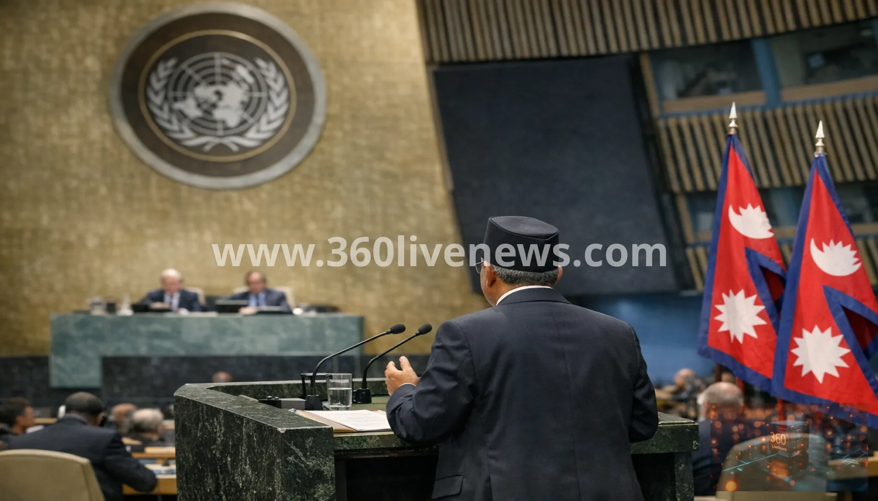 Nepal PM tells UN catastrophic floods were a warning to the world