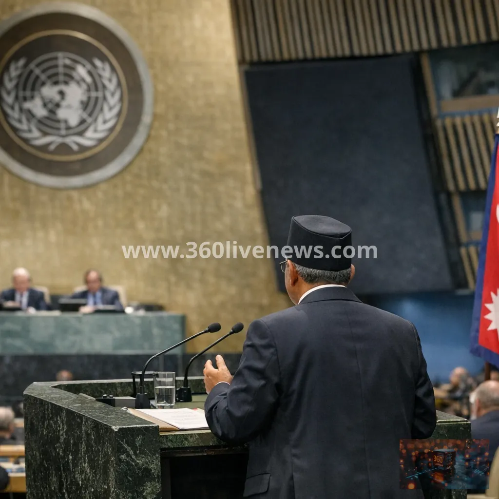 Nepal PM tells UN catastrophic floods were a warning to the world