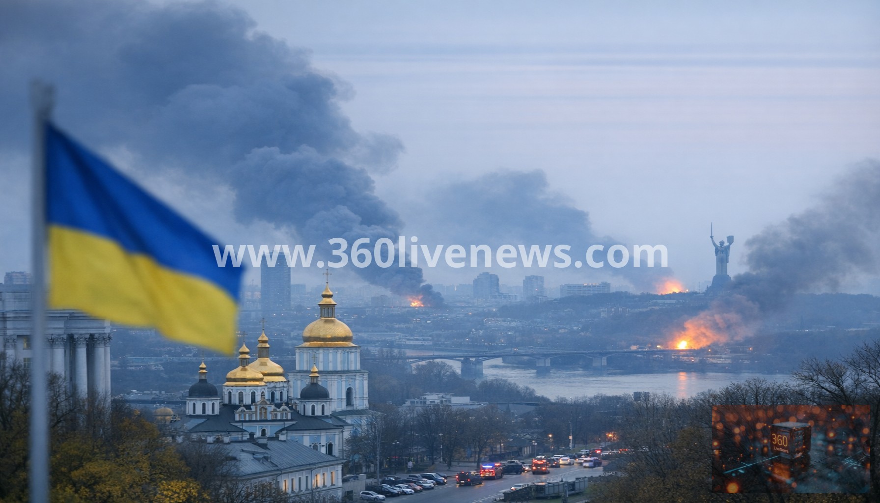 Death toll rises to 24 after large Russian drone and missile attack on Kyiv