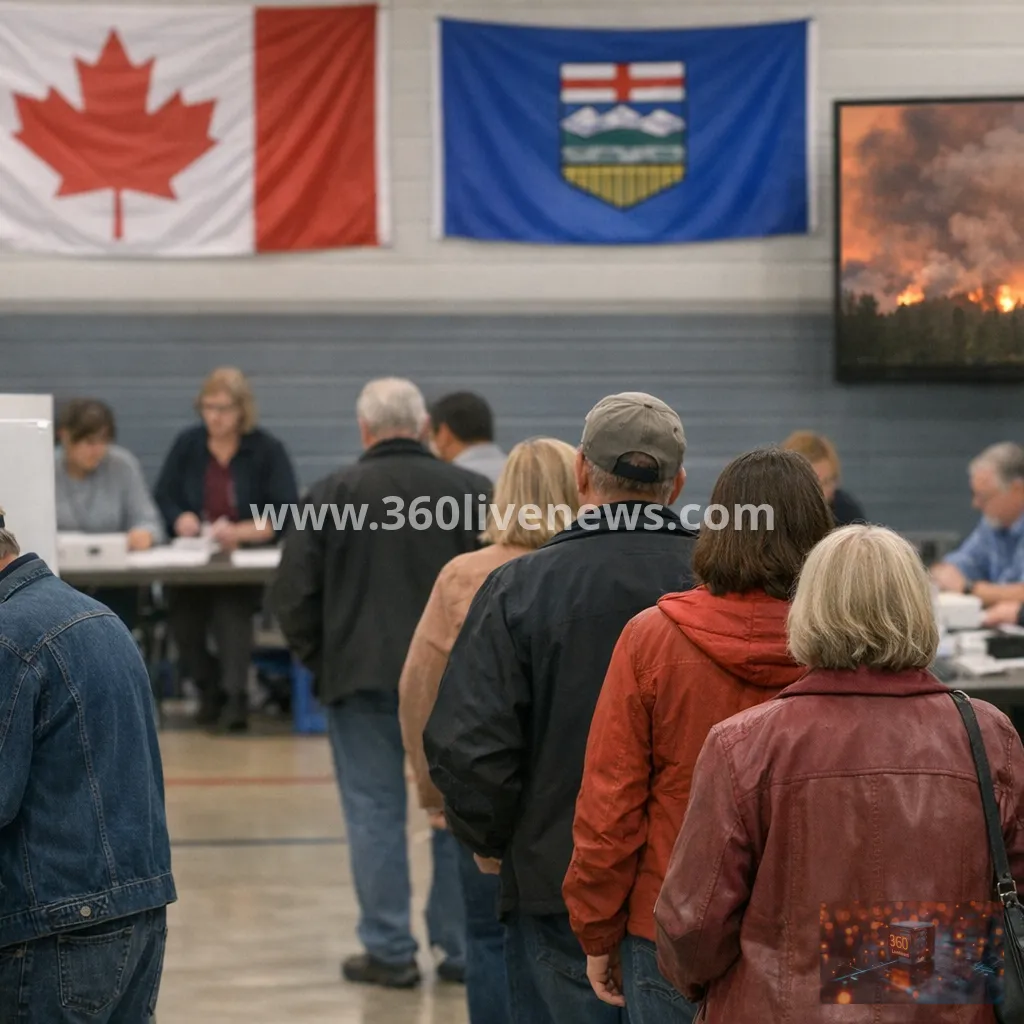 Alberta votes in referendum amid fallout from deadly CFB Wainwright fire