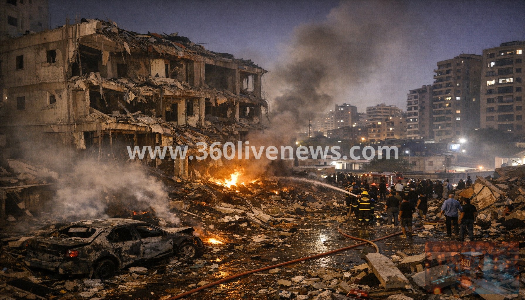 Israel strikes Beirut in first attack since ceasefire with Hezbollah