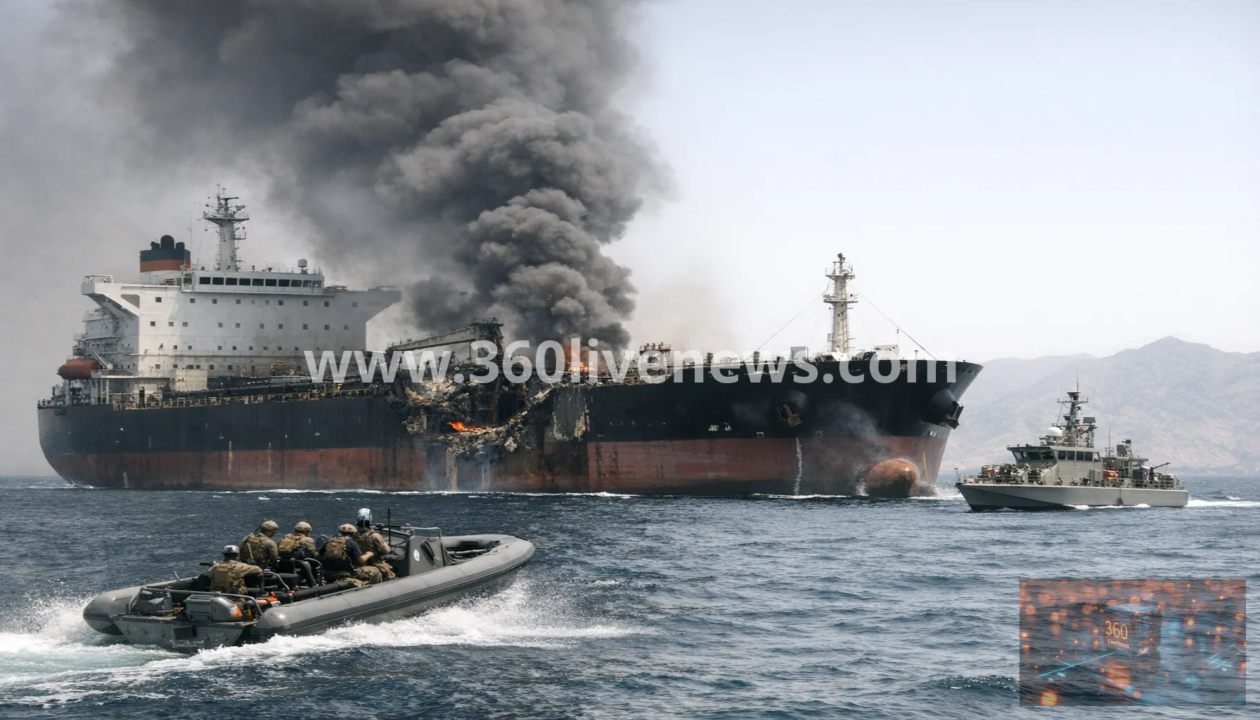 US strikes another tanker near Oman amid Iranian port blockade