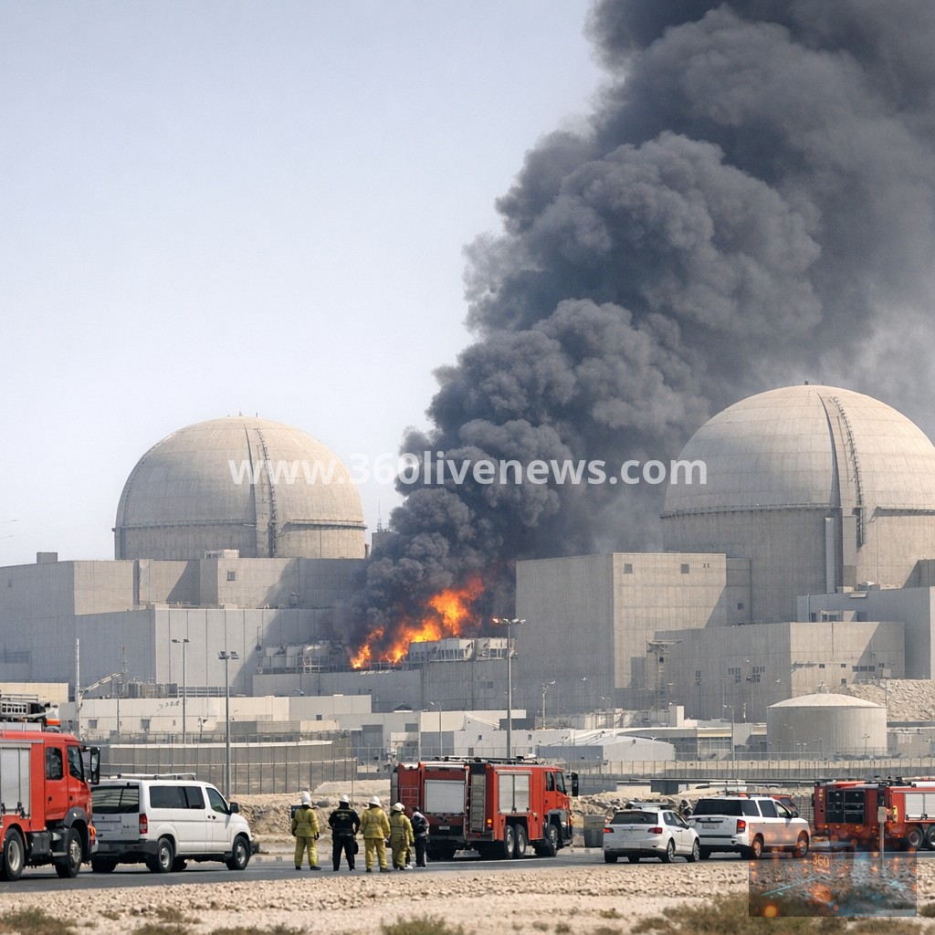 UAE investigates drone strike near Barakah nuclear power plant