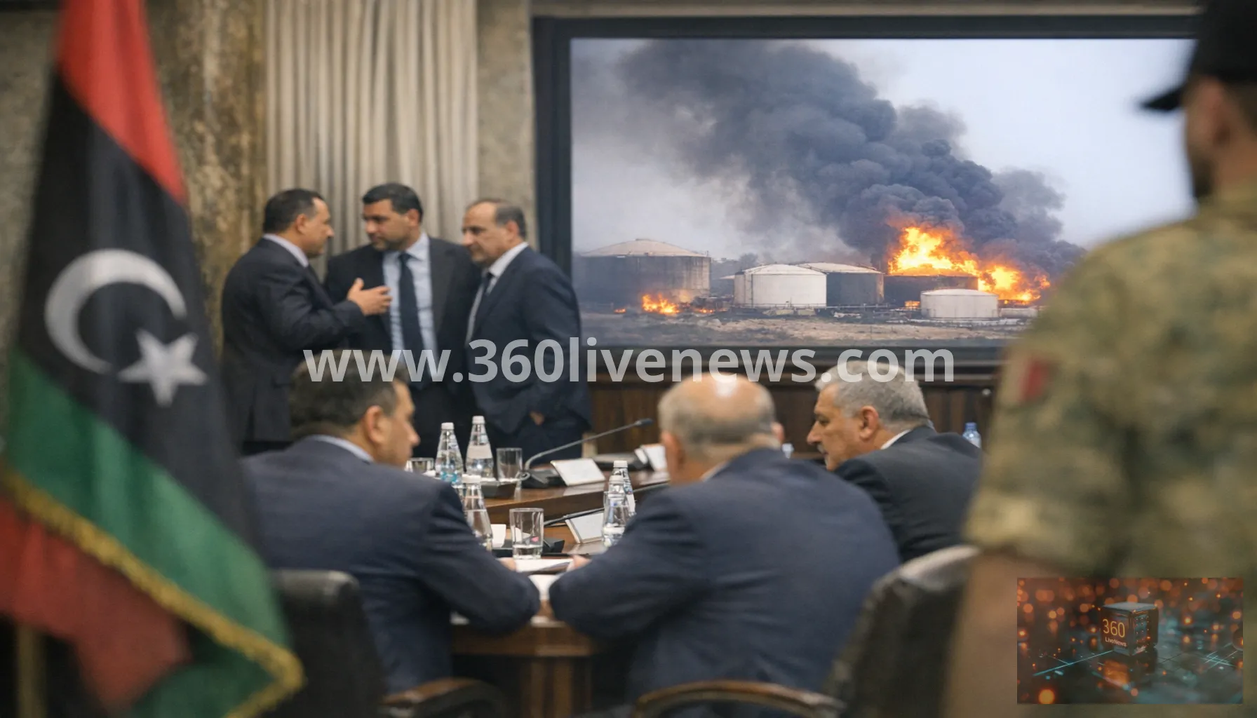 Libya unity talks disrupted after allegations link Haftar's son to drone attacks on fuel sites