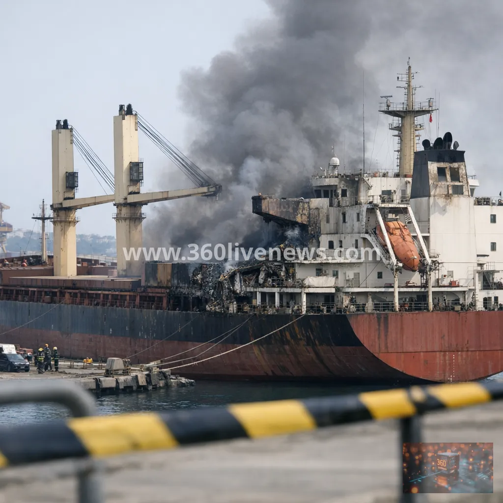 Russian strike on cargo ship in Odesa kills captain