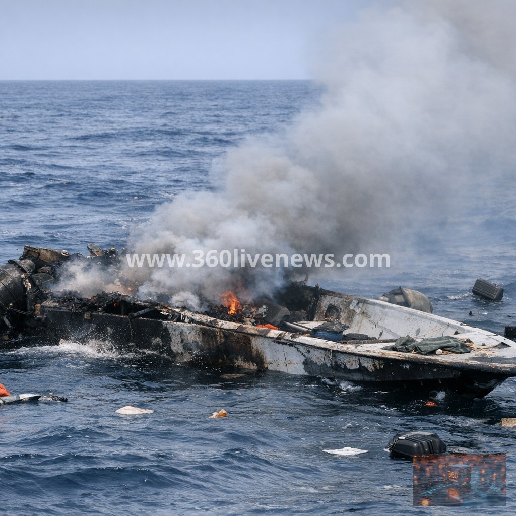 US strike on suspected drug boat in eastern Pacific kills three, death toll reaches 202