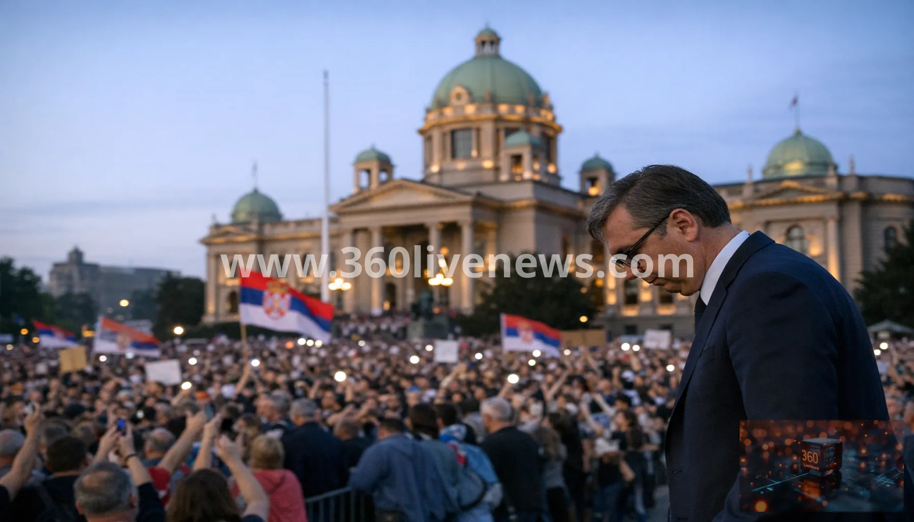 Serbia's President Vucic says he will resign within weeks amid protests