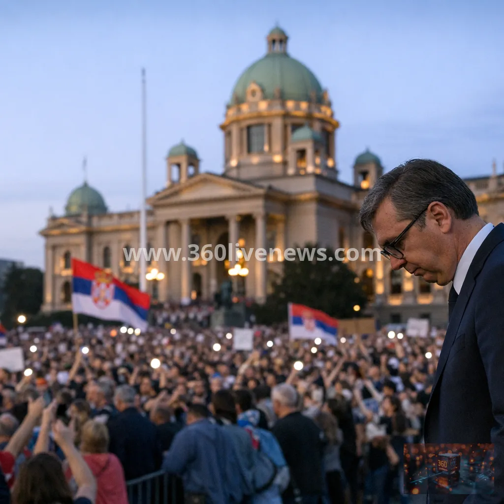 Serbia's President Vucic says he will resign within weeks amid protests