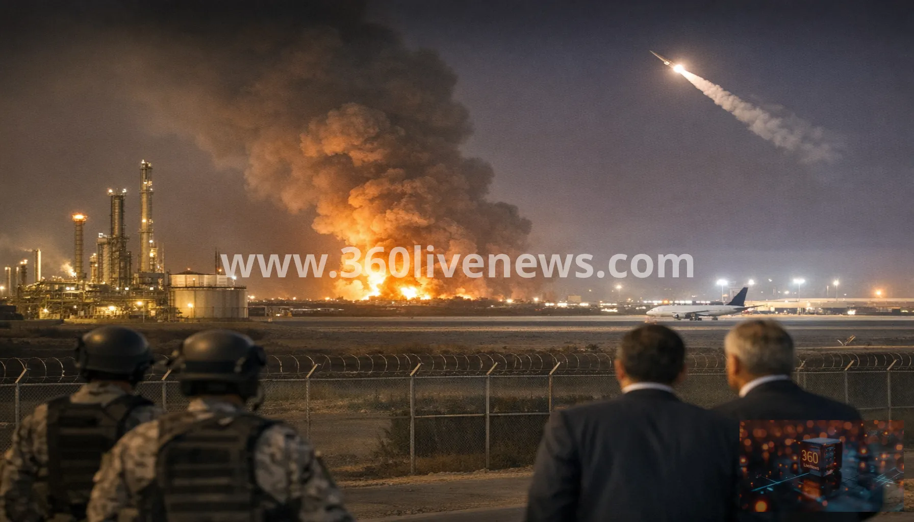 Houthis claim fresh strikes on Saudi oil facilities and airports as coalition intercepts missiles