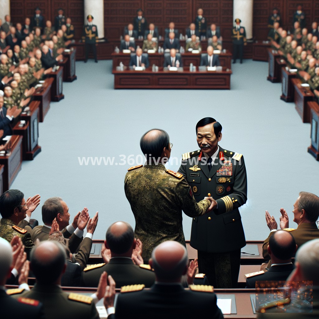 Myanmar's pro-army parliament elects Senior General Min Aung Hlaing as new president following military leadership transition