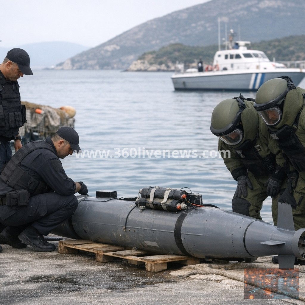 Greece investigates mystery naval drone found near Lefkada