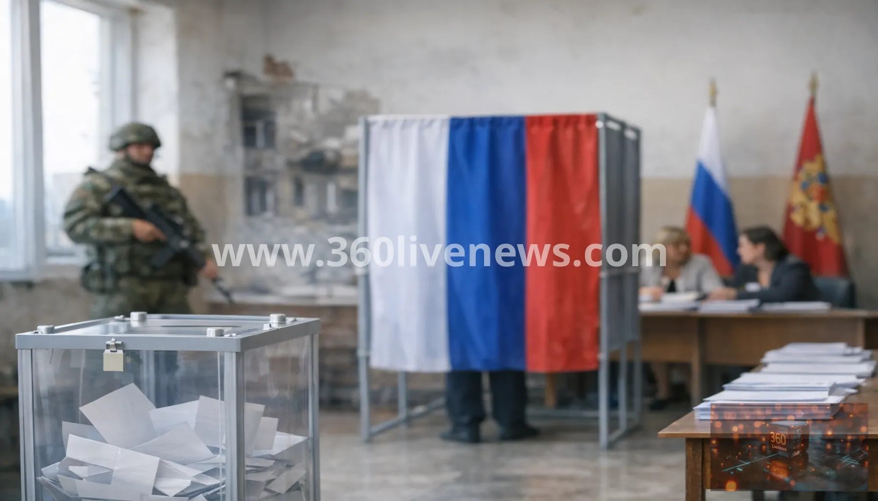 Russia begins early voting in occupied Ukraine ahead of parliamentary election