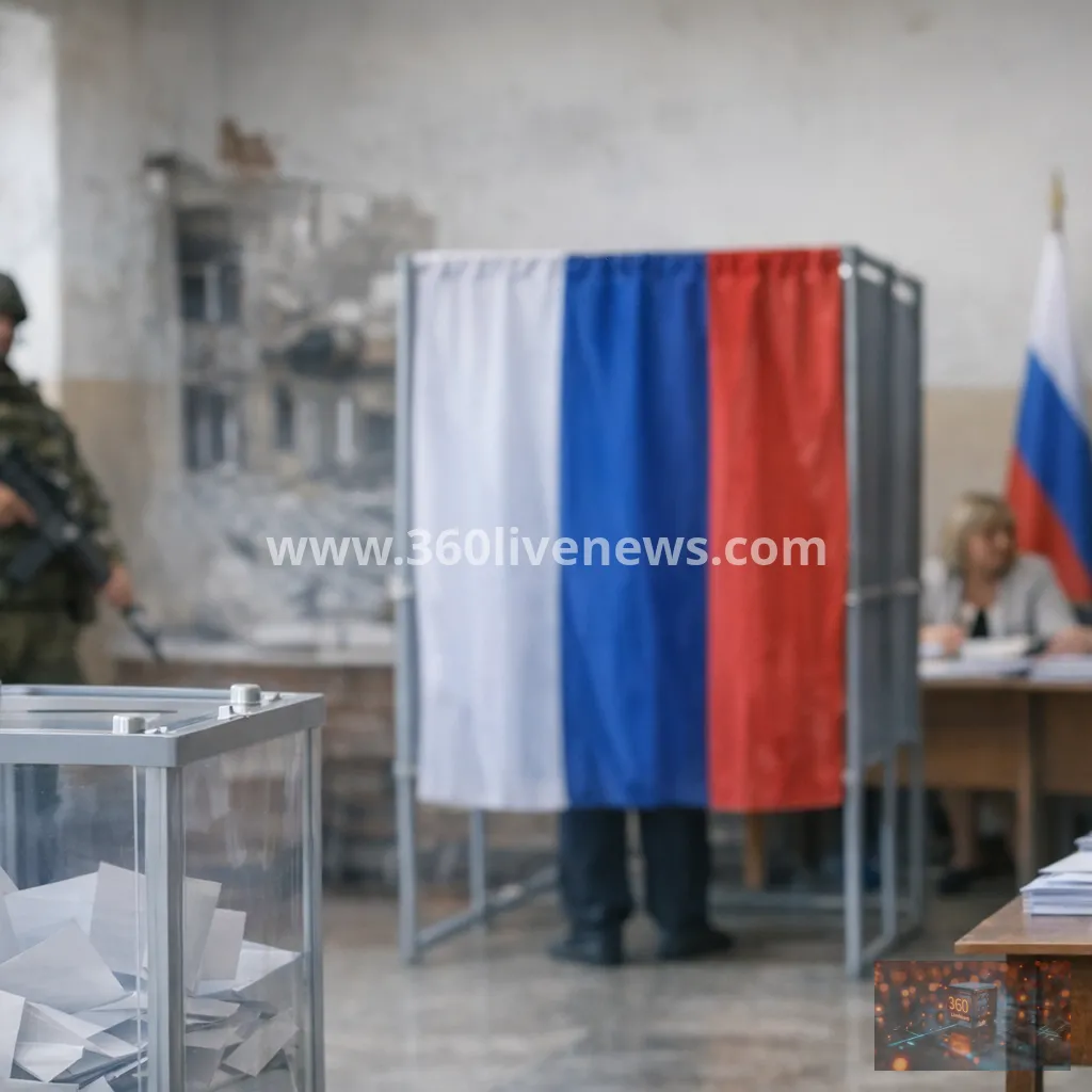 Russia begins early voting in occupied Ukraine ahead of parliamentary election
