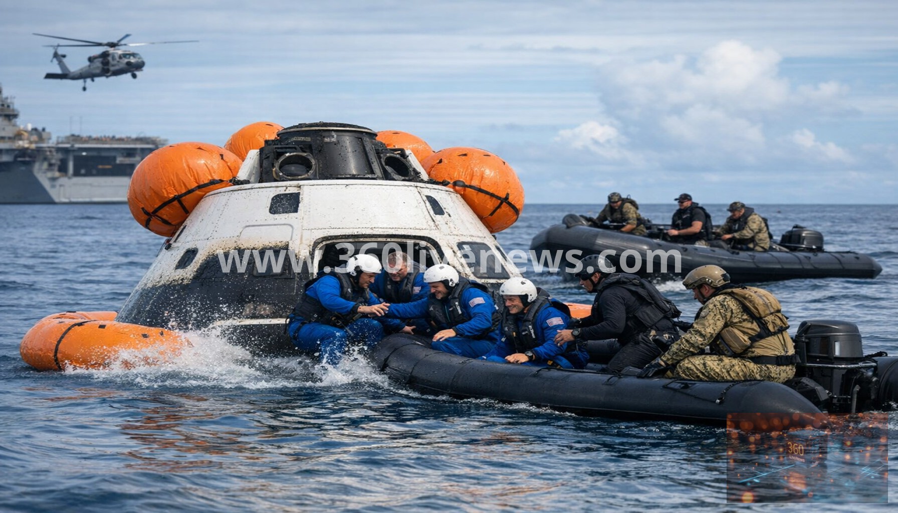 NASA's Artemis II mission concludes with successful Pacific Ocean splashdown