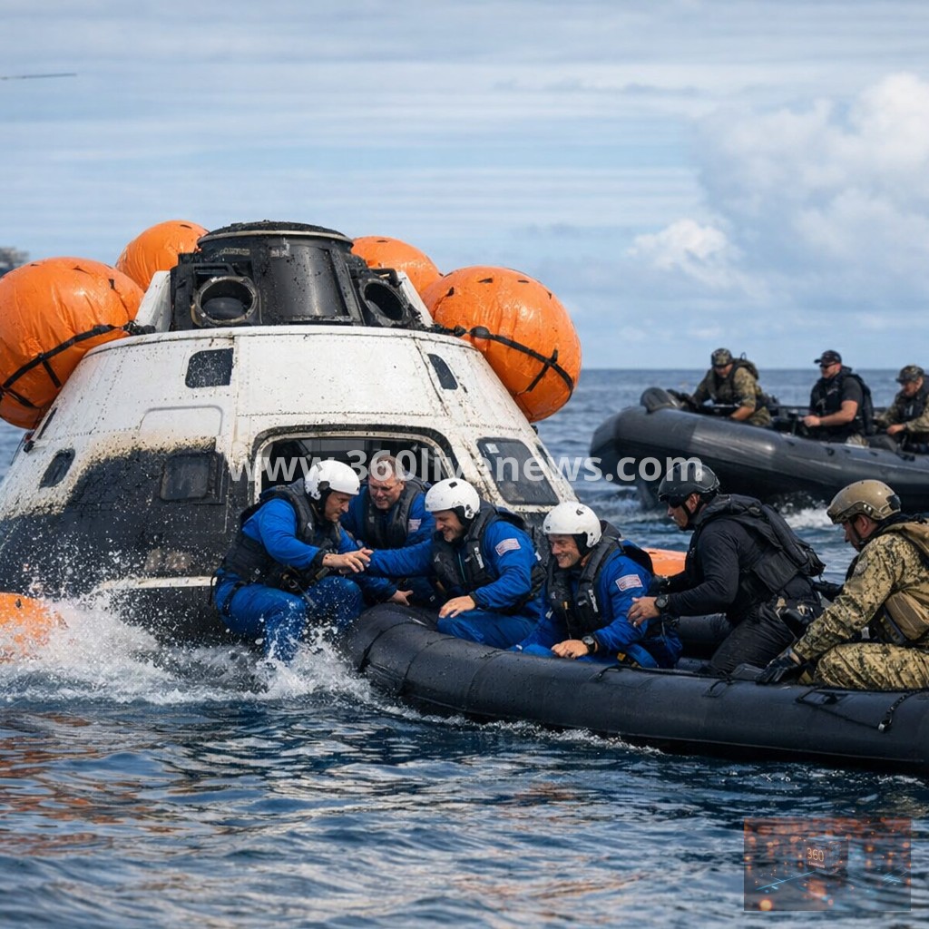 NASA's Artemis II mission concludes with successful Pacific Ocean splashdown